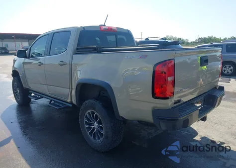 2022 Chevrolet Colorado 4Wd Short Box Zr2 z USA, uszkodzony, nr VIN 1GCGTEEN5N1327731